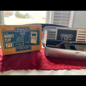 Stanley money clip, bottle opener